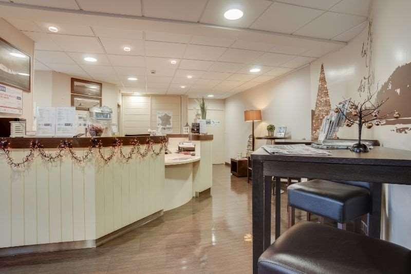 Brit Hotel De La Cote Des Havres Lessay Dalaman gambar